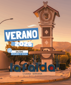LA FALDA - VERANO 2026 - RUTA ROSARIO Y ZONA